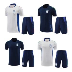 23 24 25 25 이탈리아 트랙 슈트 Camisetas de Football Jerseys Short Sleeves Training Suit 2023 2024 2025 Italy Chandal Futbol Surgetement Italia Sportswear