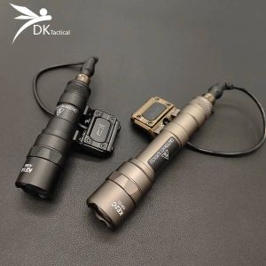 Scopes Aisoft Surefir SF M600 M600B M600C M300B M300 Flash scout Flashlight TATICAL HACKING GUAR LIGHT ARMA CON MODButton Interruttore