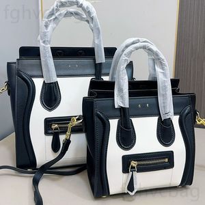 Luxury brand Handbag Designer Bag Fashion Color crossbody bag Zipper open and close shoulder bag Top handle Tote bag Genuine Leather smiley bag