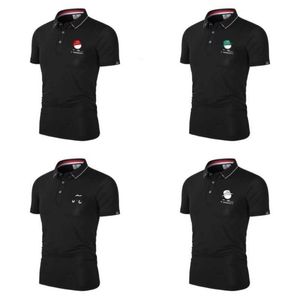 Golf Giysileri Polo Gömlek Kore Tasarımcı Malbons Tshirt Erkek Kadın Tişört Amerikan Modaya Giyim Pamuk Tees Kısa Kollu İş Sporları 2024