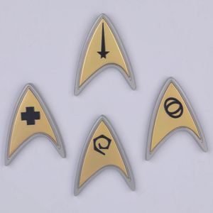 Per Strange Worlds Magnet Badges Commander Engineer SCIENCE SCIPE PINS ST Prop 240412