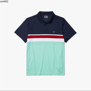 Marca di moda polo da uomo maglietta di alta qualità t-shirt classico coccodrile da coccodrile crollo crollo fuoristrada traspirante Summer Luxury Business Designer Shirts