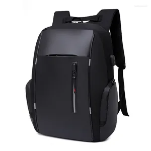 Rucksack Männer mit hoher Kapazität Laptop-Rucksäcke wasserdichte Notebook-Tasche USB-Ladeschule Sporttasche Sporttaschen für männlich