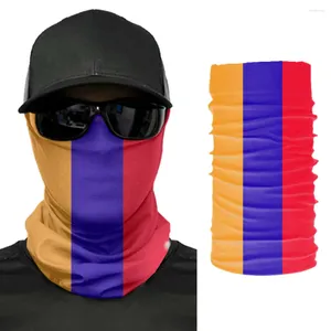 Lenços 2024 Armênia Flag Scarf Neck Face Mask