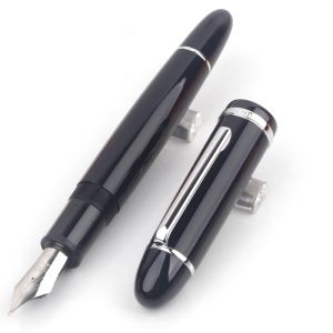 Pens Jinhao X159 Série Business Office Business Pen acrílico Holder de caneta Light Weight Men High Gality Brand Fountain canetas