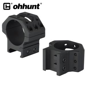 SCOPES OHHUNT 2PCS 25,4 mm 30 mm per anelli di montaggio a basso ampliano basso 20 mm per l'ambito di caccia