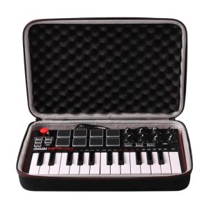 Çantalar ltgem seyahat taşıma çantası Akai profesyonel mpk mini ii mpk mini oyun | 25Key USB MIDI DRUM PAD Klavye Denetleyicisi