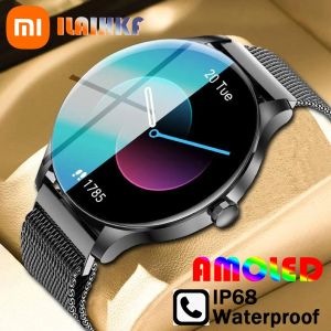 Uhren xiaomi tragen os os Smartwatch Amoled IP68 Water of Watchs HD immer Frauen in Smart Watch Heart Frequenz für Männer anzeigen