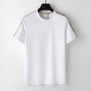 2024 designer magliette maschile magliette lettere torace camicia geometria stampa immagine cotone