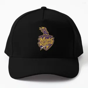 Caps de bola Kolkata Knight Riders Bonicte de beisebol Hats de Natal Snapback Black Mens Women's