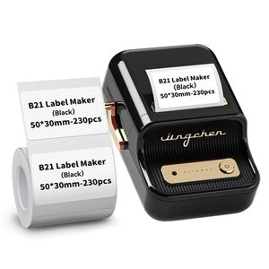 NIIMBOT B21 Mini impressora portátil para Mobile Thermal Adhesive Label Printer para adesivos Máquina de marcador de bolso NIIMBOT 240419