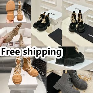 2024 Designer Boots popular Trendy Women Booties Ankle Boot Luxury Soles Womens Party Thick Heel size 35-40 hiking Desert SMFK GAI