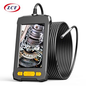Cameras 3.9MM Mini Lens Industrial Endoscope 4.3'' Screen HD1080P 0.15 Inch Tiny Inspection Borescope Camera 6 LEDs IP68 Waterproof P40S