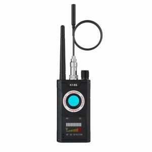 Detektor K18S Signal versteckter Kamera -Detektor Anti -Spy Candid Pinhole Micro Cam Scan GPS -Locator GSM Secret Bug Finder