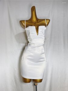 Casual Dresses Feicheng Women's Clothing Fashion Elegant Slim-Fit Sexig figur Smickrande klänning 155