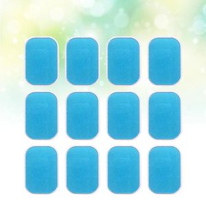 Waist Support 12PCS Hydrogel Fitness Patch Sticker Gel Glue Pads For Abs Toner Body-building Apparatus Stickers