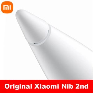 Pennor smart penna nib 2: a 100% original Xiaomi smart penna nib 2: a vit för 2023 ny Xiaomi Stylus penna 2 magnetisk penna 2: a