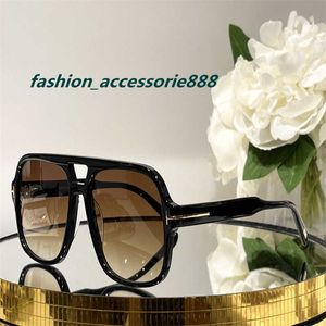 Дизайнер Том для женщин FT884 Негабаритные рамные линзы Ford Sunglasses Men Classic Brand Original Box