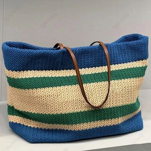 Yeni yaz plaj çantası tasarımcı çantaları vintage moda çanta dokuma omuz çantası tasarım tote çantaları yüksek kaliteli kadınlar çanta lüks alışveriş çantası duffel çanta toptancı