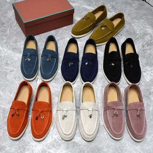 LP Shoes Summer Slip on Tofers для женщин заклинает замше