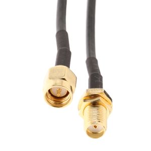 Roteadores 20m rp sma macho para fêmea de extensor coaxial para o roteador Wi -Fi/Aerial/Antena