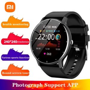 Watches Xiaomi Smart Watch Men Full Touch Screen Sport Fitness Health IP67 Waterproof Pedometer Electronic Watch Bluetooth Android