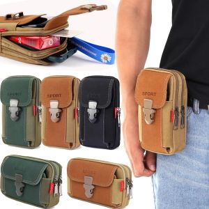 Packs Outdoor Tactical Waist Bag Small Phone Pocket Military Waist Pack Pouch Molle Tactical First Aid Kits Emergency Medical Bags