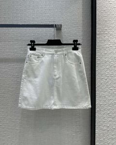 2024 New Spring Summer Designer A Skirts 패션 브랜드 같은 스타일 드레스 럭셔리 여성 스커트 0421-2