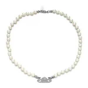 Moda Crystal Pearl Colar Clavicle Chain colar de miçangas barroca para mulheres joias de partida presente195y