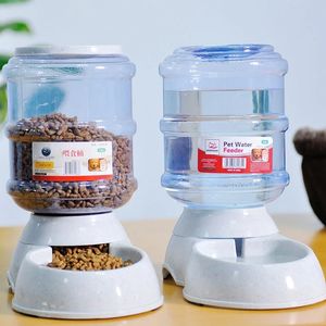 Haustiertrinker Katzenhund Automatisch Feeder trinken Tierwater Wasserschale für Haustiere Hunde Automatische Trinker