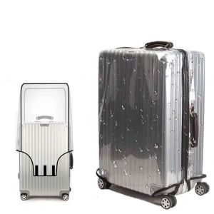 Accessories Luggage Covers Transparent PVC Luggage Cover Waterproof Trolley Suitcase Dust Cover Dustproof Travel Organizer Accessories