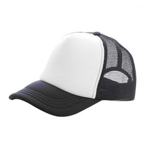 Modejusterbar baby pojke flickor solhattar småbarn barn baseball hatt snapback cap mesh cap12796191