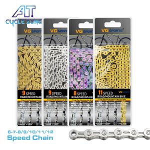 Lights Half Hollow 6/7/8/9/10/11/12 Speed Bicycle Chain Lightweight Bicycle Chains for Road MTB 116 Links with Missing Link Bike Chain