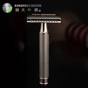 Blades Barber Safety Razor Straight Razor Regolable rasatura rasatura calda barba rasoio per l'uomo