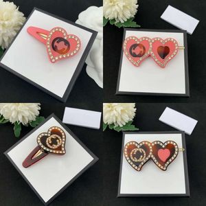 Fashion Popular Brand Designer Letter Hair Clips & Barrettes for Lady Women Party Wedding Lovers Gift Jewelry Accessories