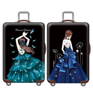 Accessories Princess Dress Luggage Cover Thicken Elasticity Suitcase Protective Cover Suitcase Cover Suitcase Cover 1832 Inch Suitcase Case