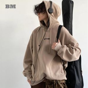 Herrtröjor Spring Autumn Preppy Trend Hoodie män kvinnor kläder hip hop par tröjor koreanska streetwear pullover kpop mode