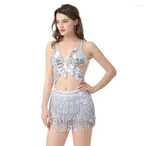 Bühne Wear Belly Dance BH Hip Schal