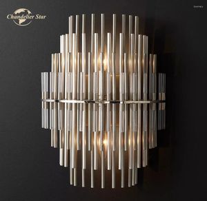 Duvar lambası Emile Sconce Modern Retro Pirinç Kalay Metal Cam Led Lambalar Ev Dekor Odası Oturma Odası Banyo Kapalı Aydınlat