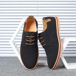 Casual Shoes Men's Fashion Outdoor Male British Business Footwear All-match Man Wedding Party Plus Size 38-48 Dress Shoe