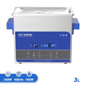 Cleaners GT Sonic 3L Ultrasonic Cleaner Digital Timer czyszczenie do złotej biżuterii Jade Naszyjnik Tlenek przeciwrustowy Hine