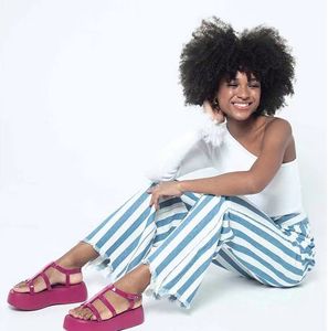 Sandali designer di alta qualità Melissa Sign sandali piatti di lusso da donna pantofole rosa panco