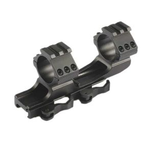 Scopes Metal HeavyDuty Dual 25,4 mm / 30 mm Szybki kantiweaver Scope Mount QD Uchwyt polowania dla AR15 M4 M16 20 mm Picatinny Weaver Rail