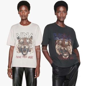 2024 AB ANINE Designer Streetwear Bluza Tiger Głowa drukowane kobiety panie bing moda na zewnątrz koszulki