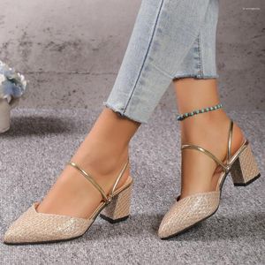 Casual Shoes Low Heels Sandals Woman Summer Fashion High Shallow Women Designer Luxury For Wedding Party