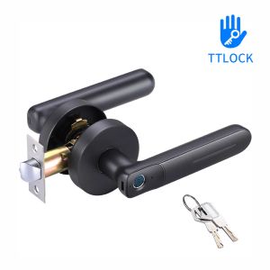 Control TTLock APP Smart Fingerprint Lock Electric Biometrics Door Lock 20 Users With Key For Indoor Home Used