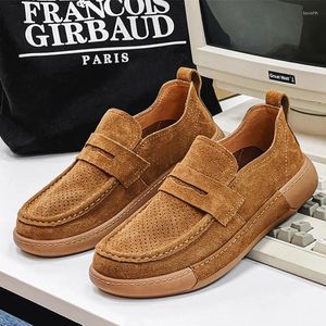 Casual Shoes Men Loafers Sneakers Boat High Quality Leisure Corduroy Male Slip on Fashion Moccasins Driving