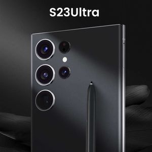 S23ウルトラホット販売7.3インチビルトインペン8コア4+128GBハイエンド4Gスマートフォン