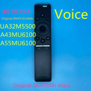 新しい音声Bluetooth Origina LFor Samsung BN5901266A RMCSPM1AP1 BN591265A 01274A VOICEスマートテレビ音声Bluetoothリモコン