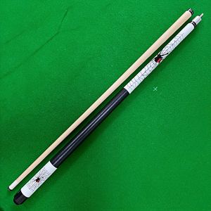 Högkvalitativ 1/2 Struktur Pool Cue med 13 mm Tip Maple Undearm Spider Design - Exakt SS Portable Bekväm grepp 240416